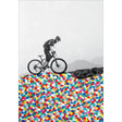 Woodmansterne King of the Hill Funny Blank Card - Old Railway Line Garden Centre