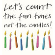 Woodmansterne Let's Count the Fun Birthday Card - Old Railway Line Garden Centre