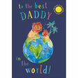 Woodmansterne Lions World's Best Daddy Card - Old Railway Line Garden Centre
