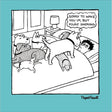Woodmansterne Loud Snoring Human Funny Card - Old Railway Line Garden Centre