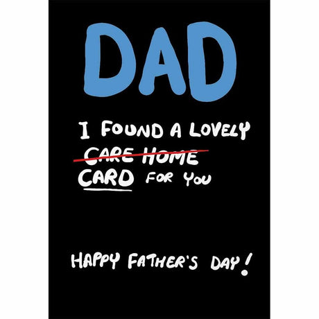 Woodmansterne Lovely Care Home Father's Day Card - Old Railway Line Garden Centre