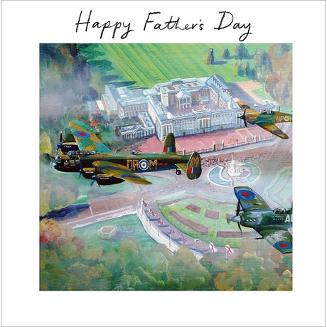 Woodmansterne Memorial Fly Over Father's Day Card - Old Railway Line Garden Centre