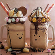 Woodmansterne Milkshake Mates Blank Card - Old Railway Line Garden Centre