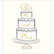 Woodmansterne Mr & Mrs Cut the Cake Wedding Card - Old Railway Line Garden Centre