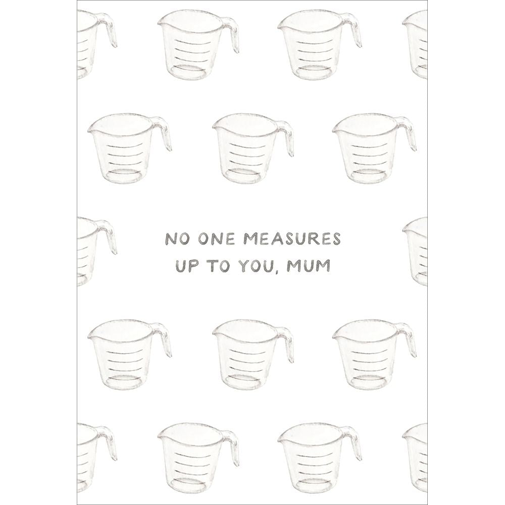 Woodmansterne Mum Measuring Jugs Mother's Day Card - Old Railway Line Garden Centre