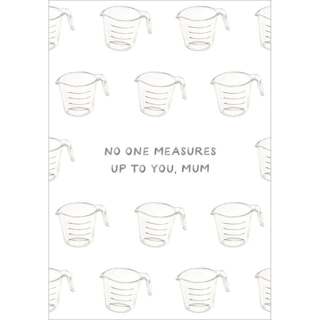 Woodmansterne Mum Measuring Jugs Mother's Day Card - Old Railway Line Garden Centre