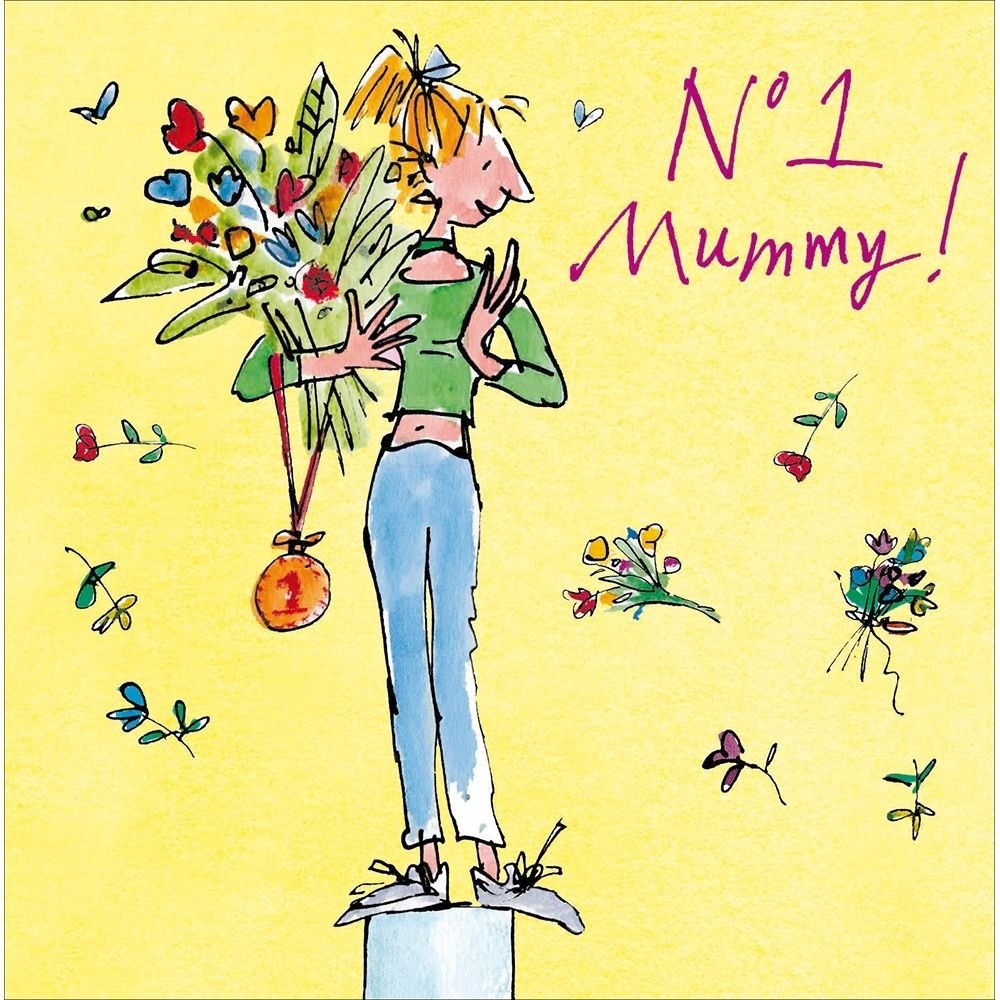 Woodmansterne Mummy Number 1 Mother's Day Card - Old Railway Line Garden Centre