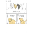Woodmansterne My Human Dog Funny Blank Card - Old Railway Line Garden Centre