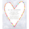 Woodmansterne Neon Dot Heart Poem Anniversary Card - Old Railway Line Garden Centre