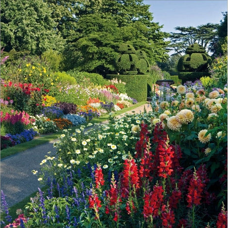 Woodmansterne Nymans Garden Blank Card - Old Railway Line Garden Centre