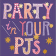 Woodmansterne Pj Party Blank Card - Old Railway Line Garden Centre