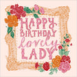 Woodmansterne Pretty as a Picture Friend Birthday Card - Old Railway Line Garden Centre
