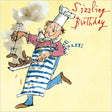 Woodmansterne Sizzling Sausage Birthday Card - Old Railway Line Garden Centre