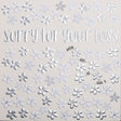 Woodmansterne Sorry for Your Loss Sympathy Card - Old Railway Line Garden Centre