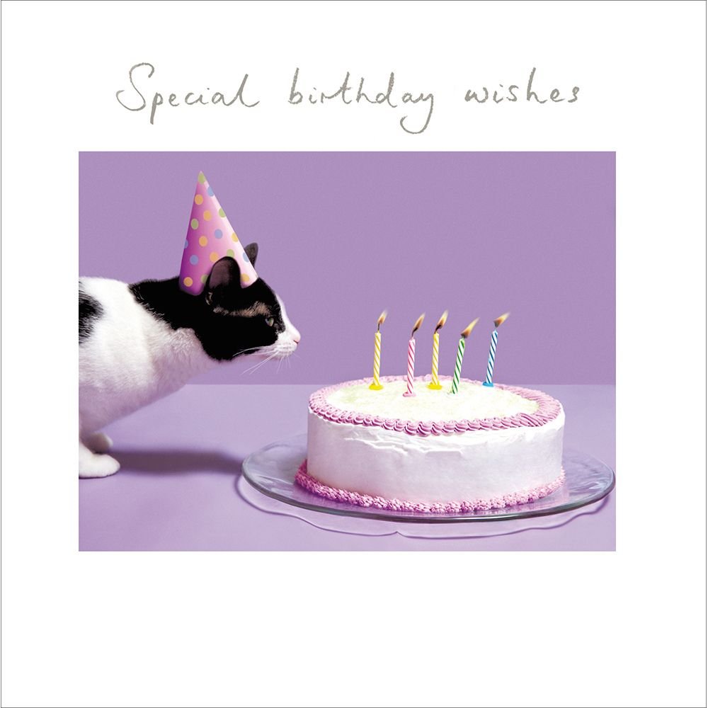 Woodmansterne Special Wishes Birthday Card - Old Railway Line Garden Centre
