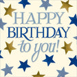 Woodmansterne Stars To You Happy Birthday Card - Old Railway Line Garden Centre