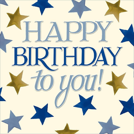 Woodmansterne Stars To You Happy Birthday Card - Old Railway Line Garden Centre