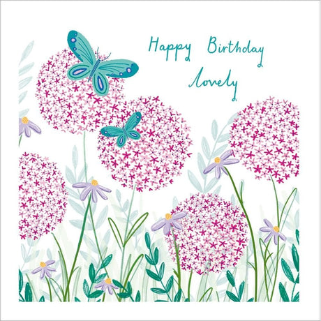Woodmansterne Stunning Display Blank Card - Old Railway Line Garden Centre