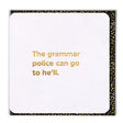 Woodmansterne The Grammar Police Birthday Card - Old Railway Line Garden Centre