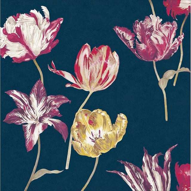 Woodmansterne Tulip Mania Blank Card - Old Railway Line Garden Centre