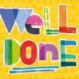 Woodmansterne Well Done Colourful Text Card - Old Railway Line Garden Centre
