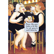 Woodmansterne Wine Tasters Whispers Funny Blank Card - Old Railway Line Garden Centre