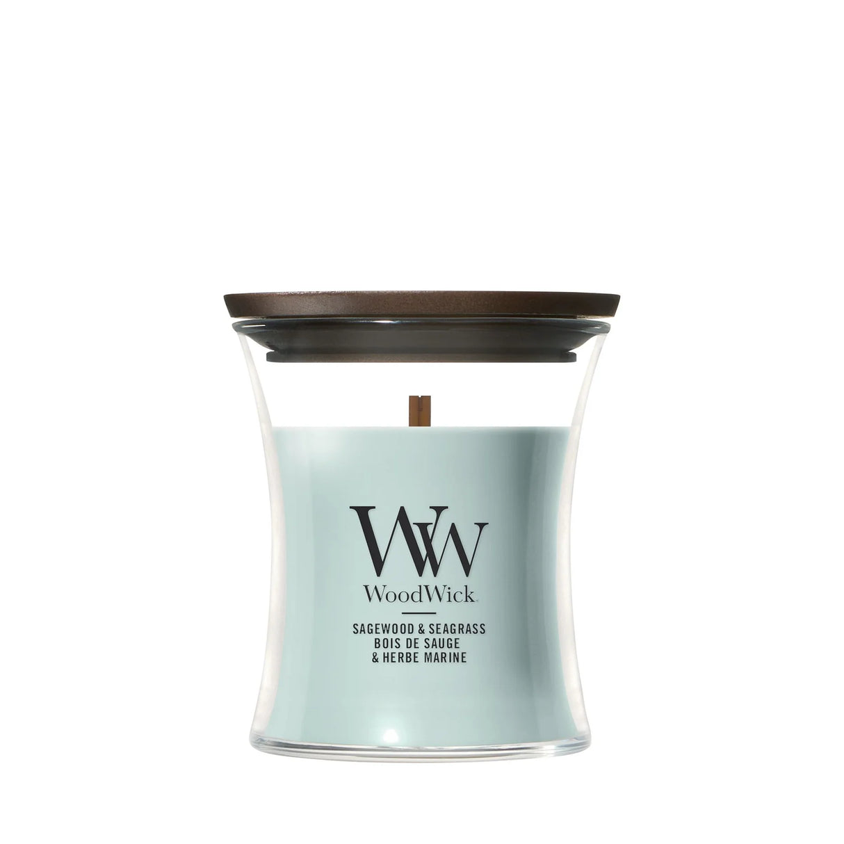 Wood Wick Sagewood & Seagrass Mini Hourglass Candle