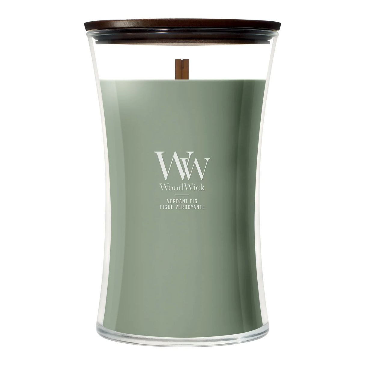 Wood Wick Verdant Fig Large Hourglass Candle