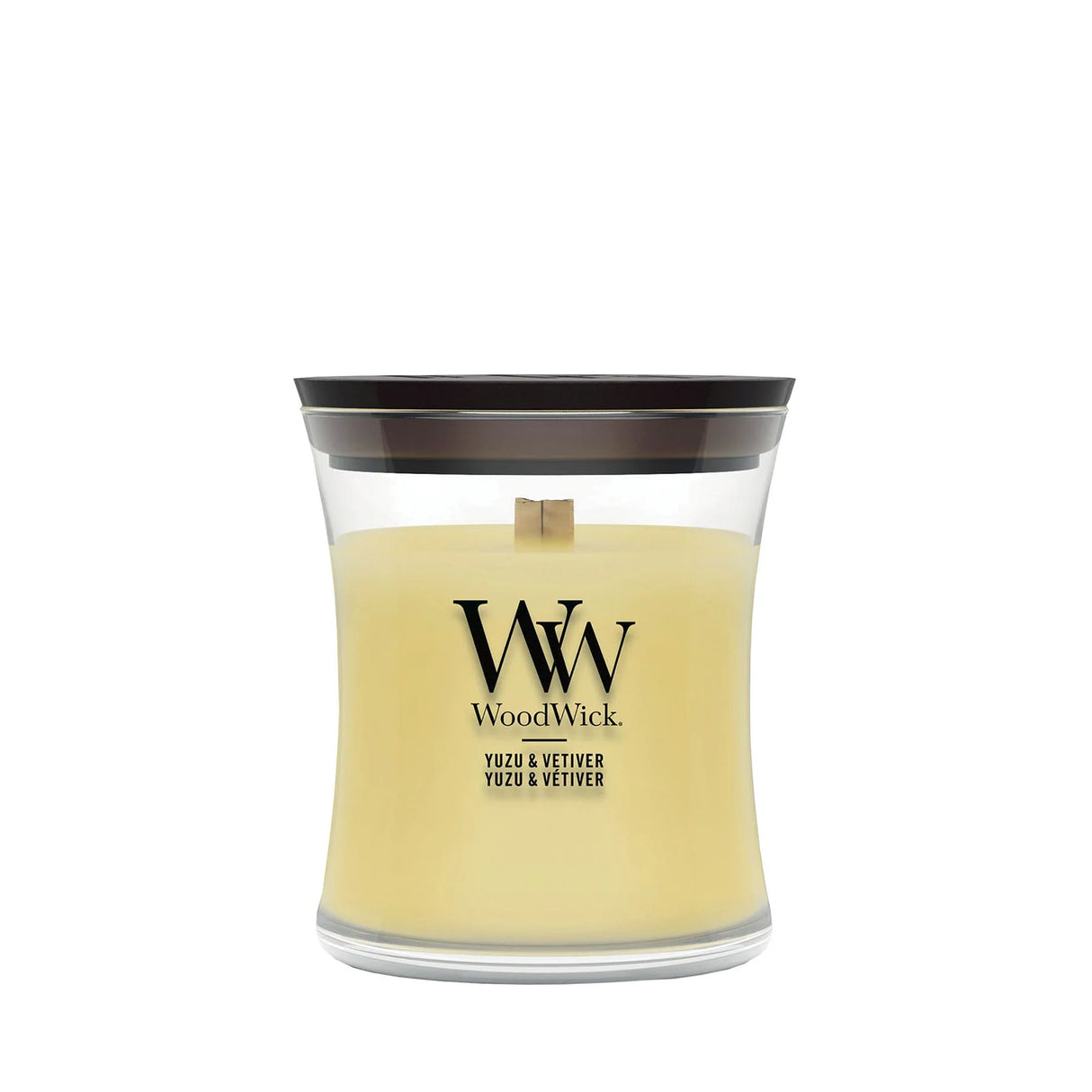 Wood Wick Yuzu & Vetiver Mini Hourglass Candle