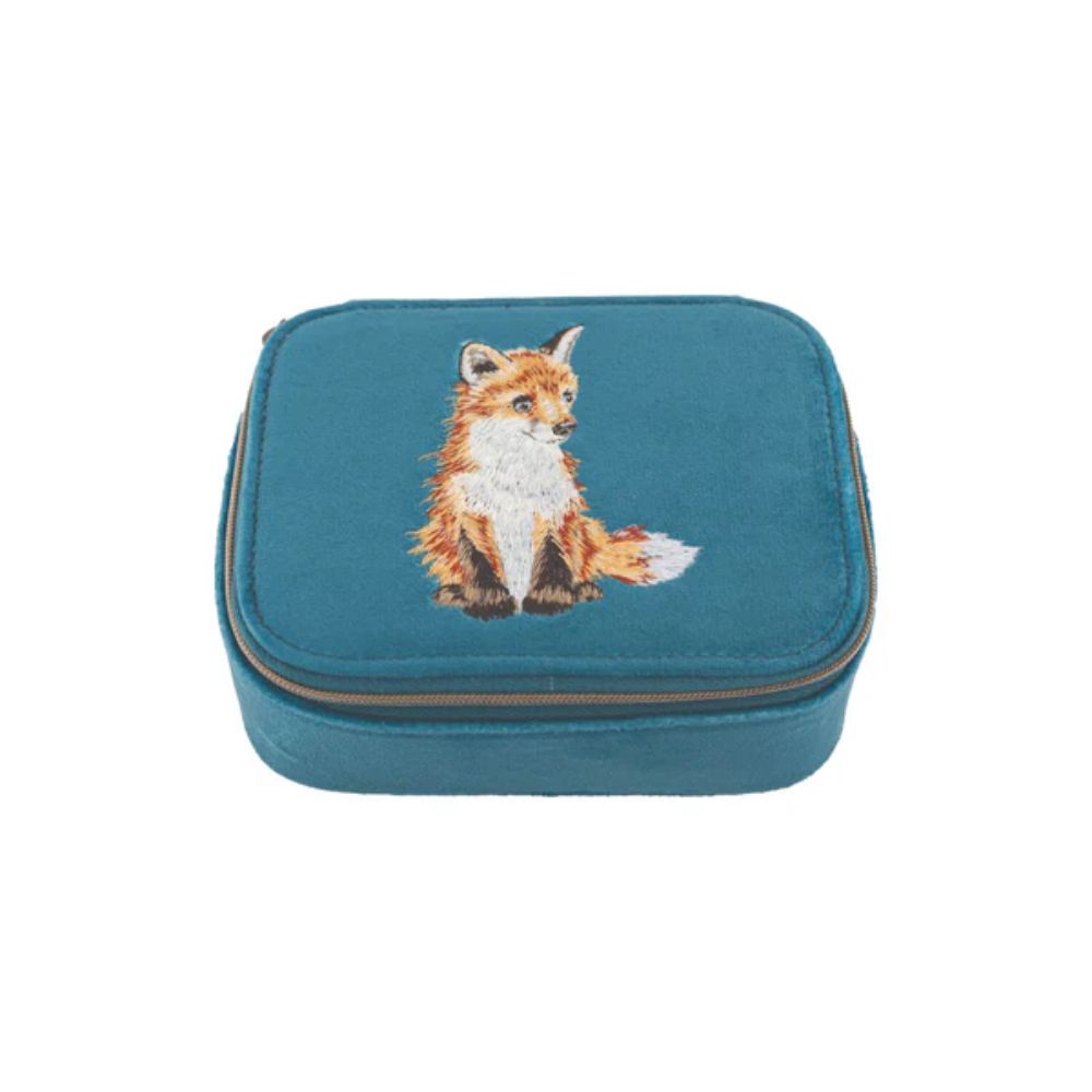 Wrendale 15cm Blue Fox Accessory Case