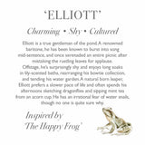 Wrendale 18.5cm 'Elliott' Frog Character Plush