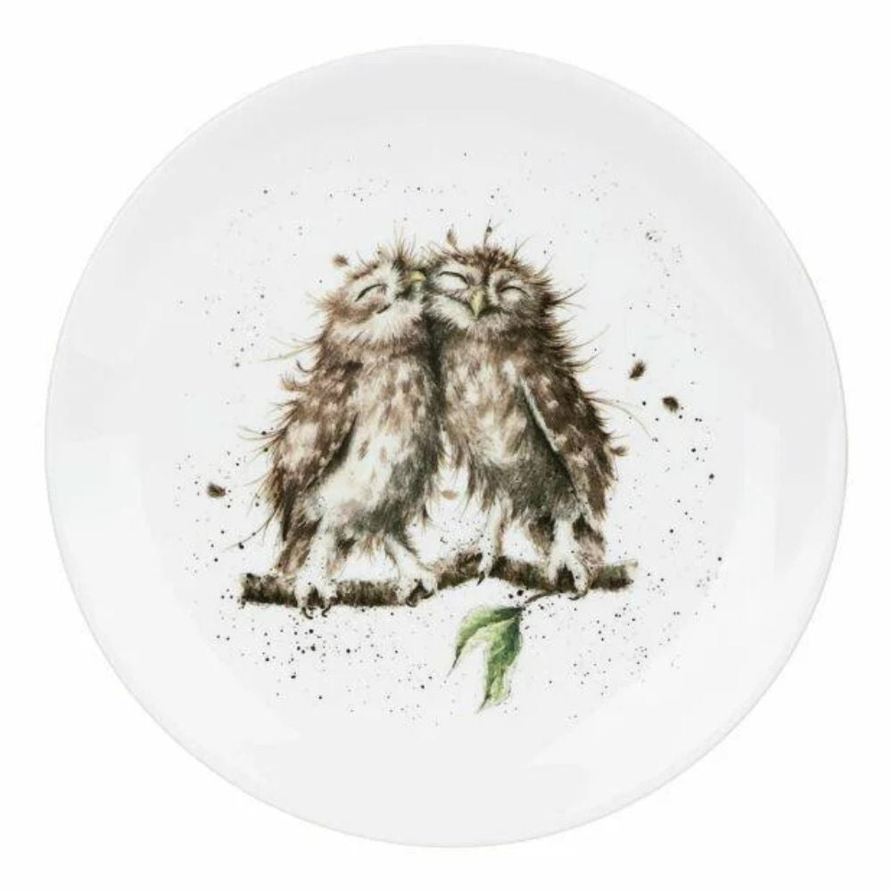 Wrendale 20cm Owls Coupe Plate