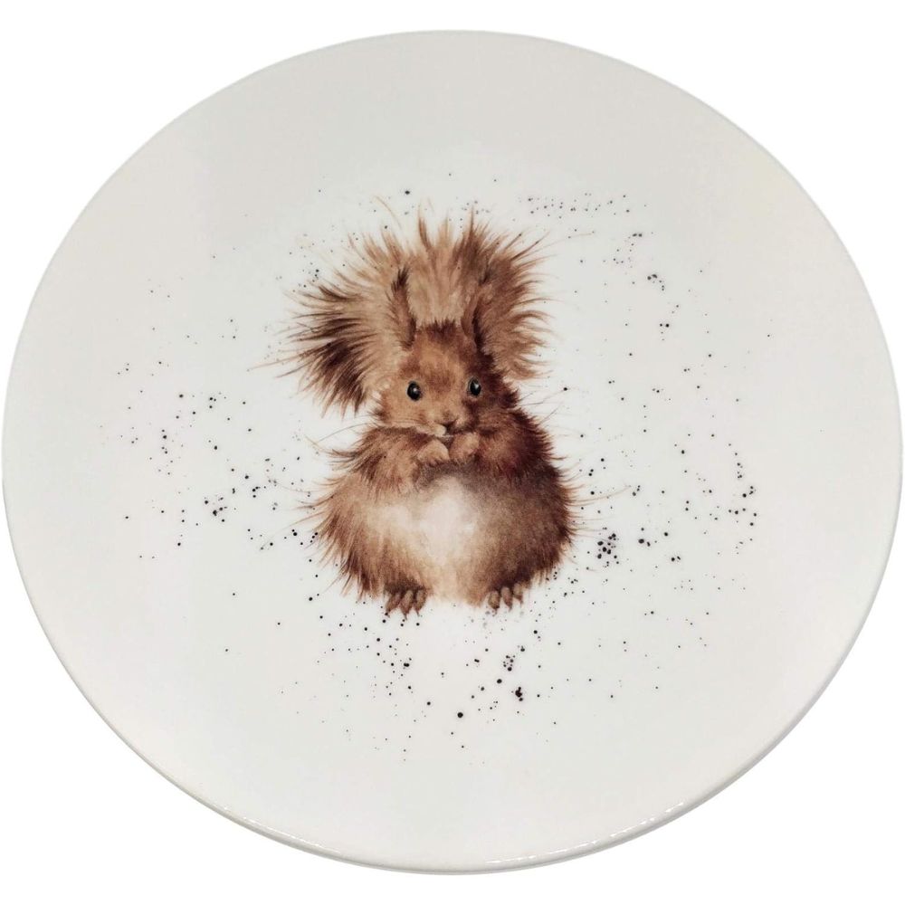 Wrendale 20cm Squirrel Coupe Plate