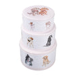 Wrendale 25cm 'A Dog's Life' Dog Cake Tin Nest - Old Railway Line Garden Centre