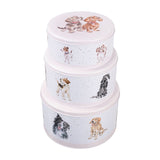 Wrendale 25cm 'A Dog's Life' Dog Cake Tin Nest