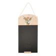 Wrendale 50cm 'Daisy Coo' Highland Cow Chalkboard - Old Railway Line Garden Centre