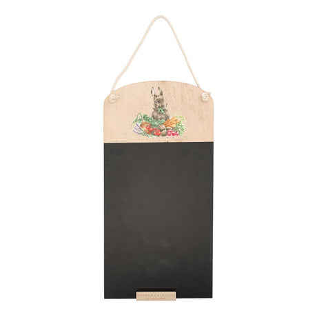 Wrendale 50cm 'Grow Your Own' Rabbit Chalkboard - Old Railway Line Garden Centre