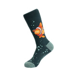 Wrendale 7-11 'Clowning Around' Fish Men's Socks