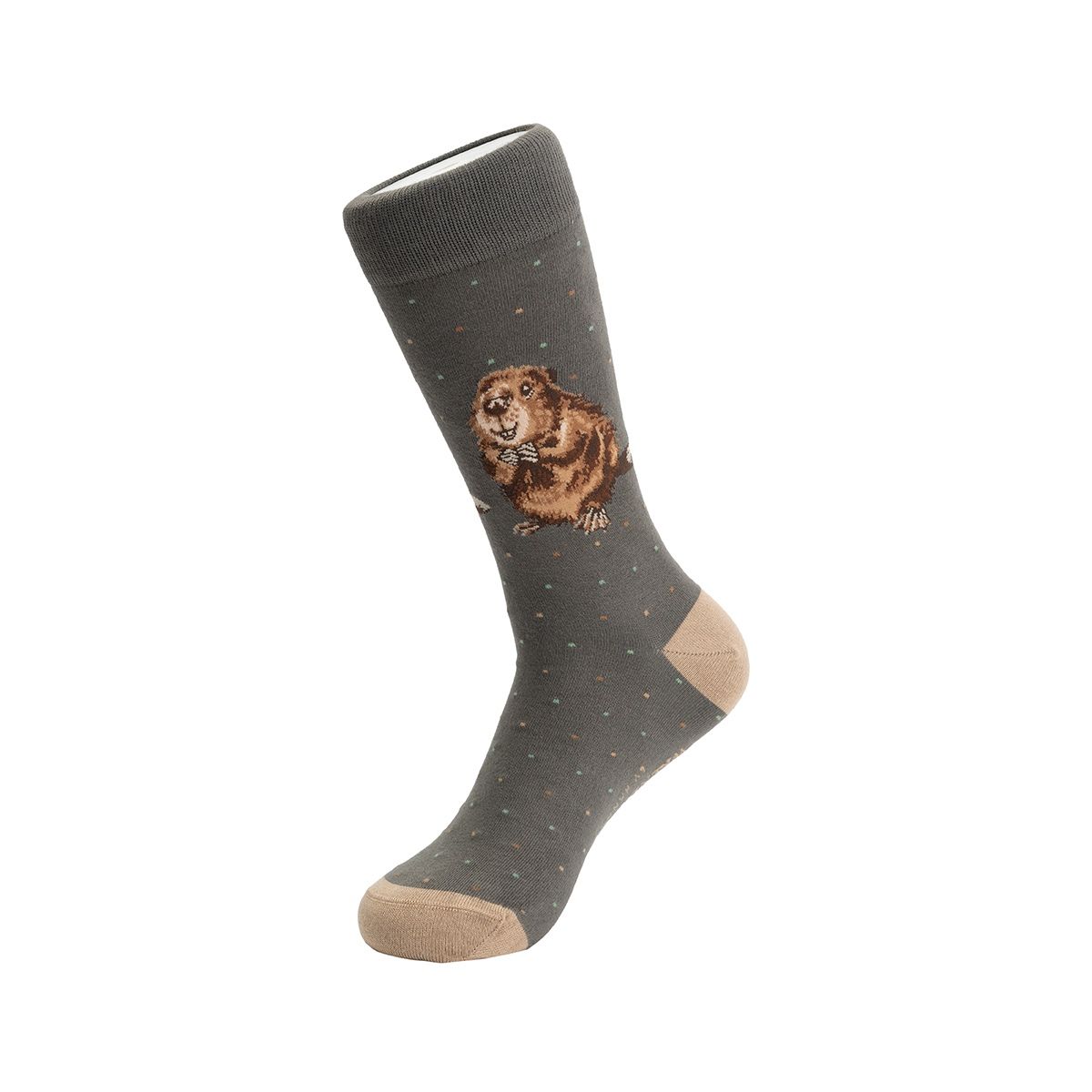 Wrendale 7-11 'The Arborist' Beaver Men's Socks