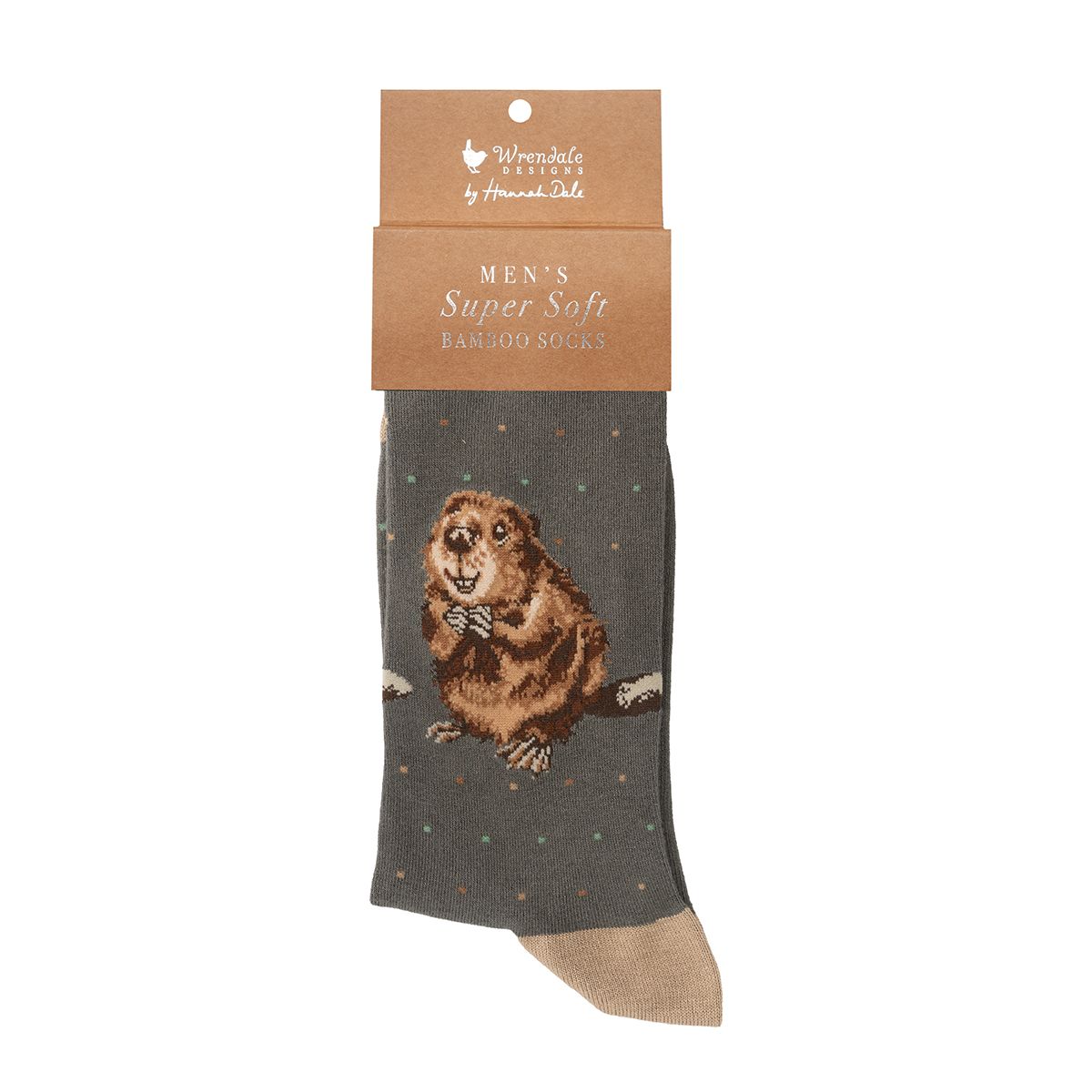 Wrendale 7-11 'The Arborist' Beaver Men's Socks