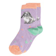 Wrendale 9-12 'Rosie' Rabbit Children's Socks - Old Railway Line Garden Centre