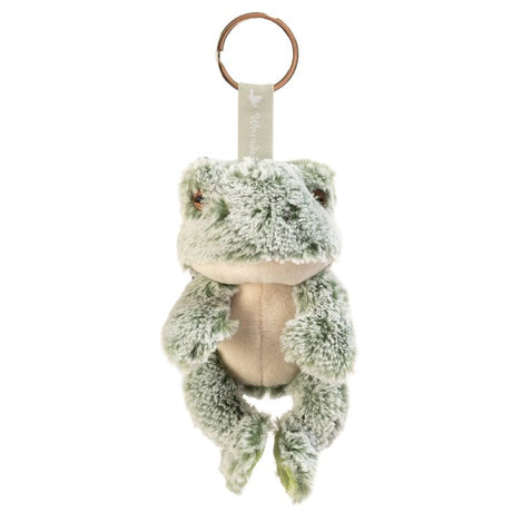 Wrendale 9.5cm 'Elliott' Frog Plush Keyring - Old Railway Line Garden Centre