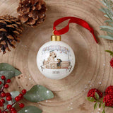 Wrendale 9cm Winter Walks Limited Edition Bauble