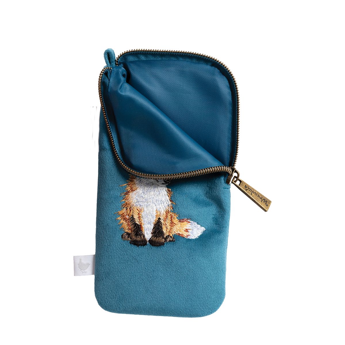 Wrendale 'Daydreamer' Fox Embroidered Glasses Pouch