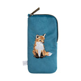 Wrendale 'Daydreamer' Fox Embroidered Glasses Pouch
