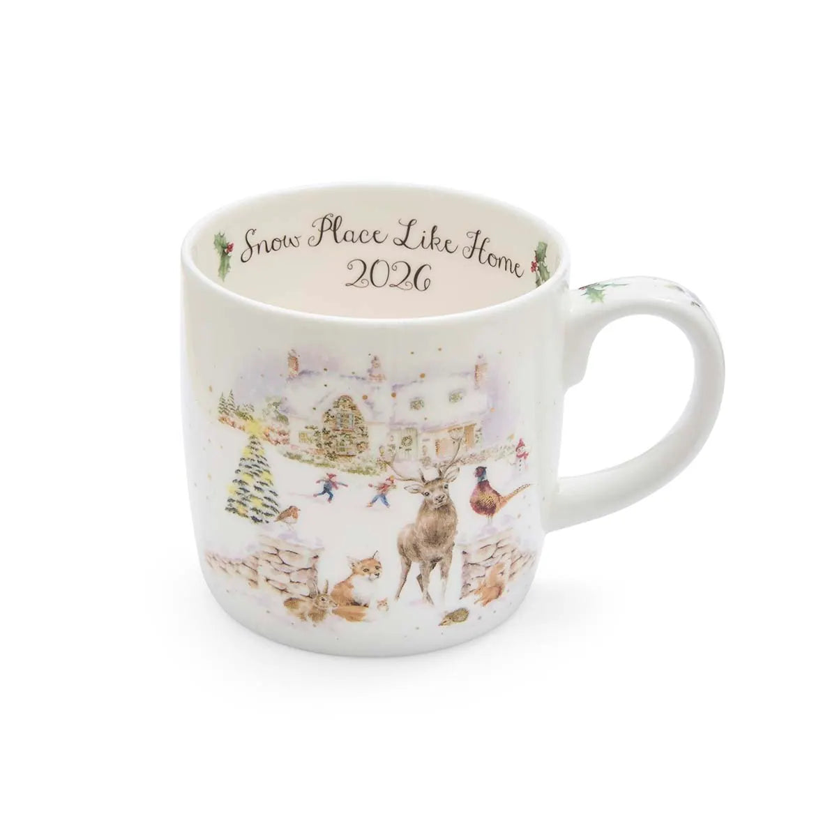 Wrendale Designs 400ml Snow Place Like Home 2026 Annual Mug