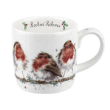 Wrendale Designs 300ml Rockin Robins Fine Bone China Mug