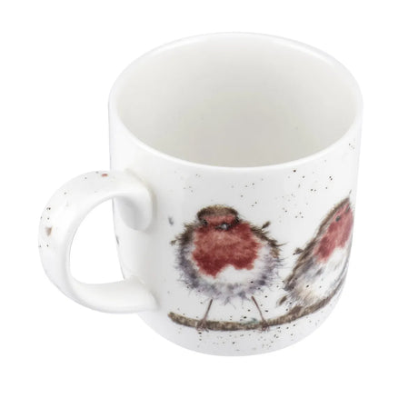 Wrendale Designs 300ml Rockin Robins Fine Bone China Mug