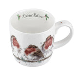 Wrendale Designs 300ml Rockin Robins Fine Bone China Mug