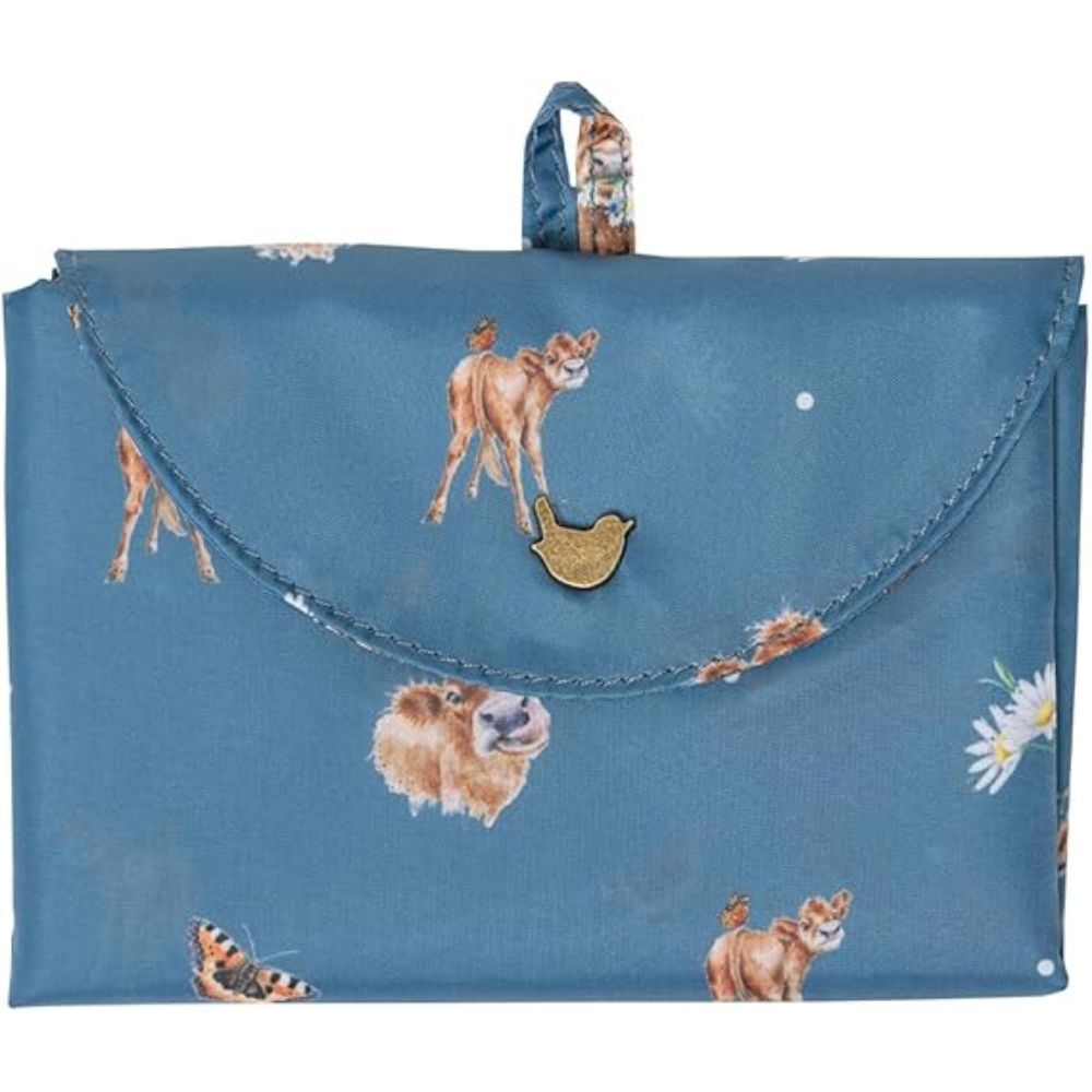 Wrendale Farmyard Friends Foldable Shopping Bag